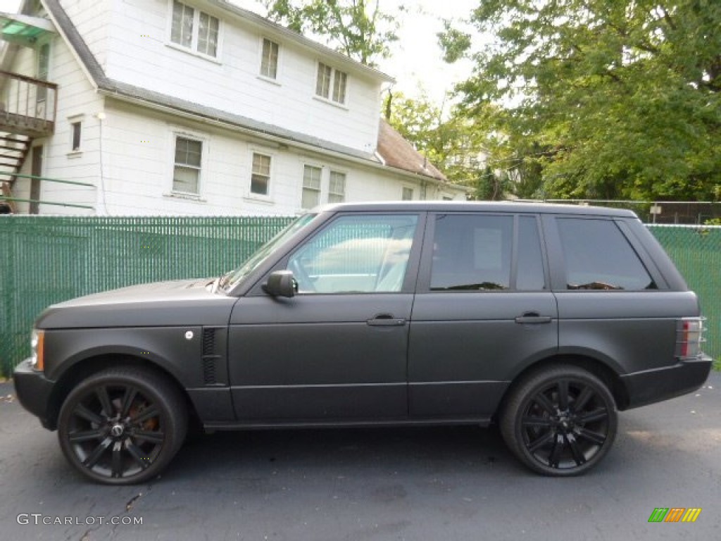 2003 Range Rover HSE - Java Black Metallic / Ivory/Aspen photo #1