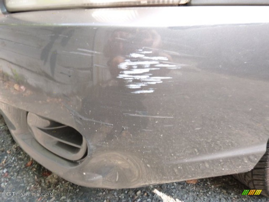 2002 Accent GL Sedan - Silver Mist / Gray photo #8