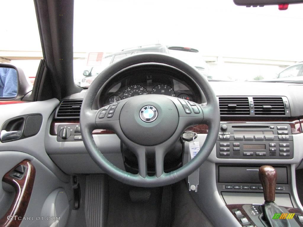 2006 3 Series 325i Convertible - Titanium Silver Metallic / Grey photo #26