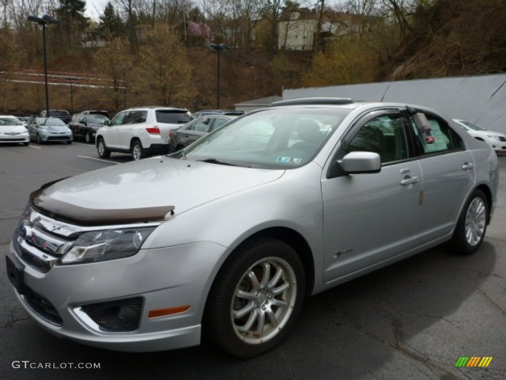 2010 Fusion Hybrid - Brilliant Silver Metallic / Medium Light Stone photo #3