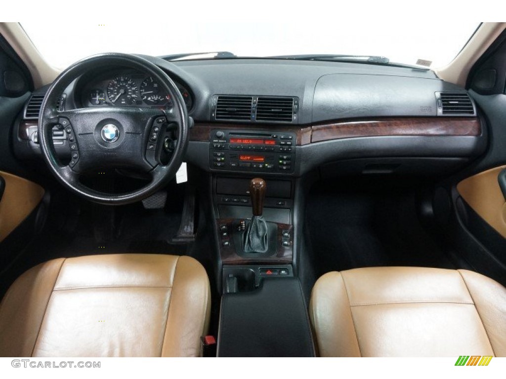 2003 3 Series 325xi Sedan - Jet Black / Natural Brown photo #19