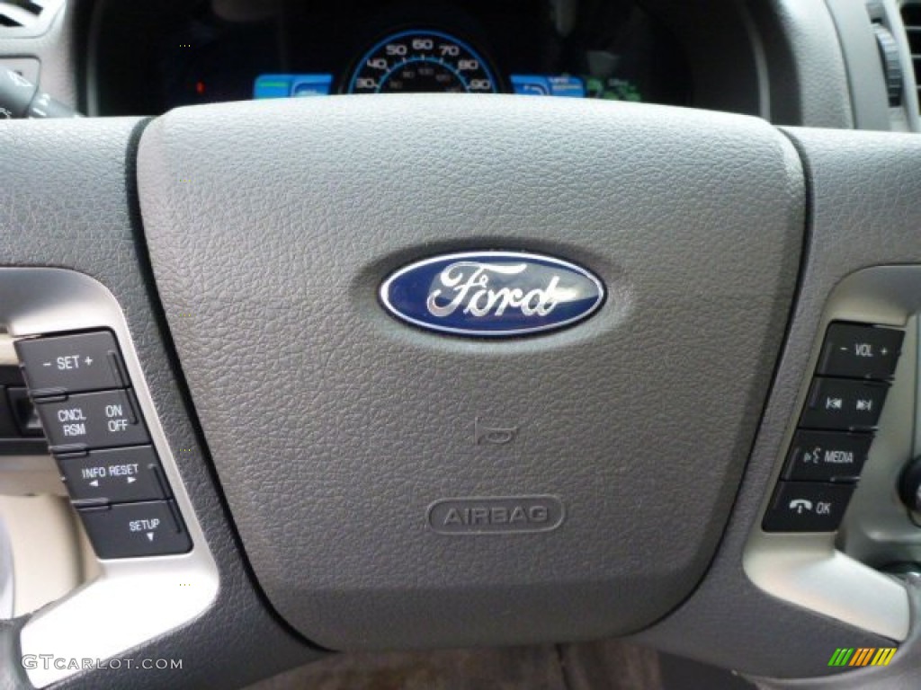 2010 Fusion Hybrid - Brilliant Silver Metallic / Medium Light Stone photo #21