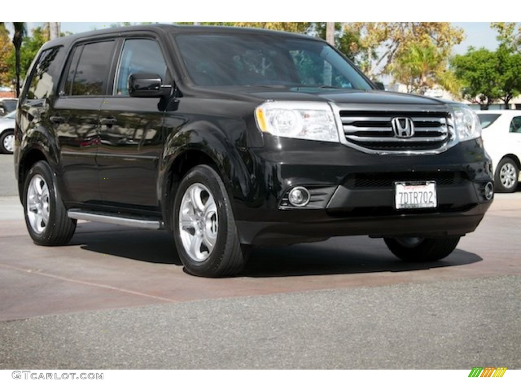 Crystal Black Pearl Honda Pilot