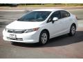 2012 Taffeta White Honda Civic LX Sedan  photo #8