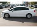 2012 Taffeta White Honda Civic LX Sedan  photo #9