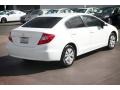 2012 Taffeta White Honda Civic LX Sedan  photo #11