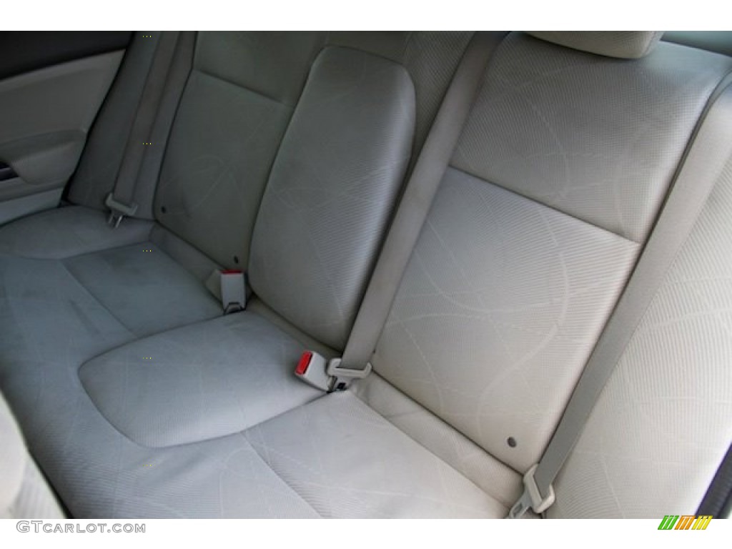 2012 Civic LX Sedan - Taffeta White / Stone photo #15