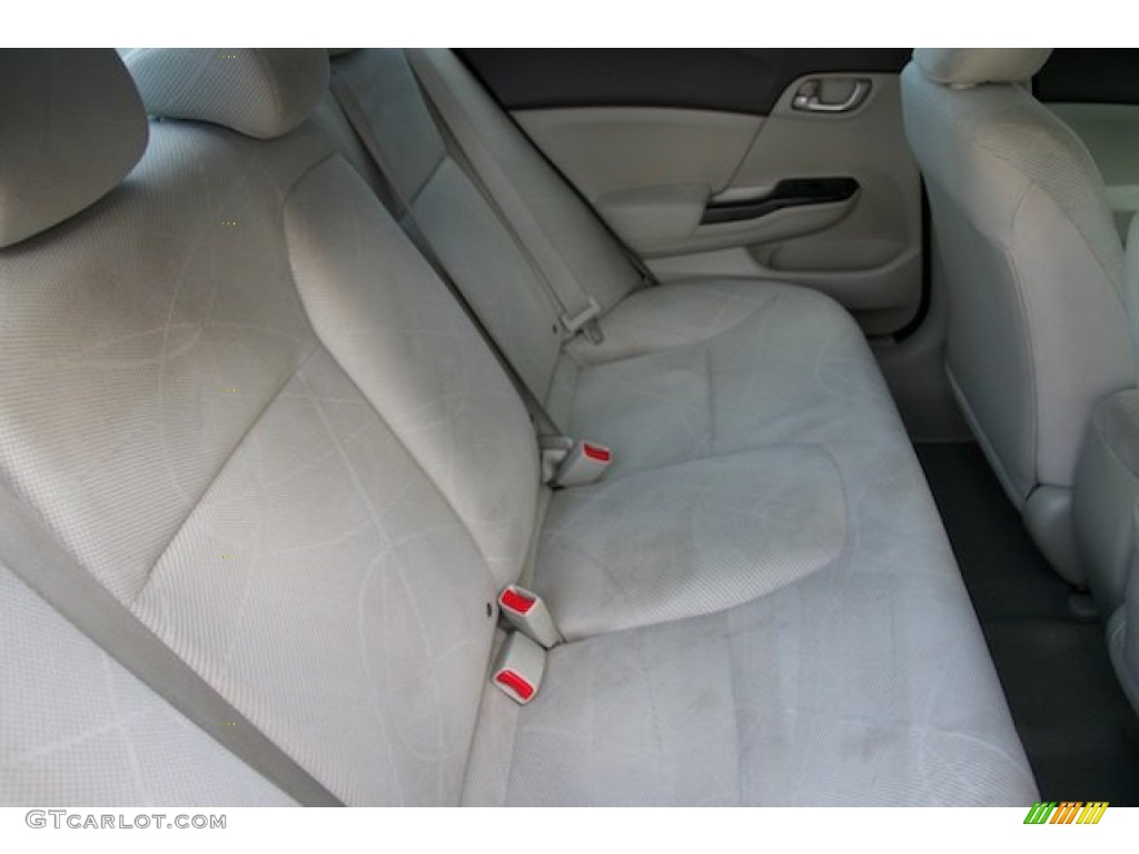 2012 Civic LX Sedan - Taffeta White / Stone photo #16