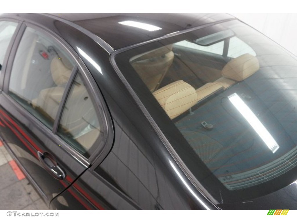 2003 3 Series 325xi Sedan - Jet Black / Natural Brown photo #66