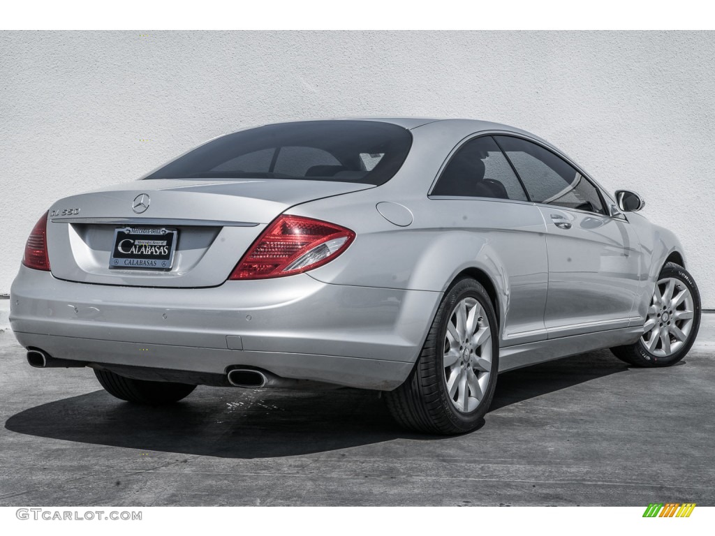 2008 CL 550 - Iridium Silver Metallic / Grey/Dark Grey photo #16