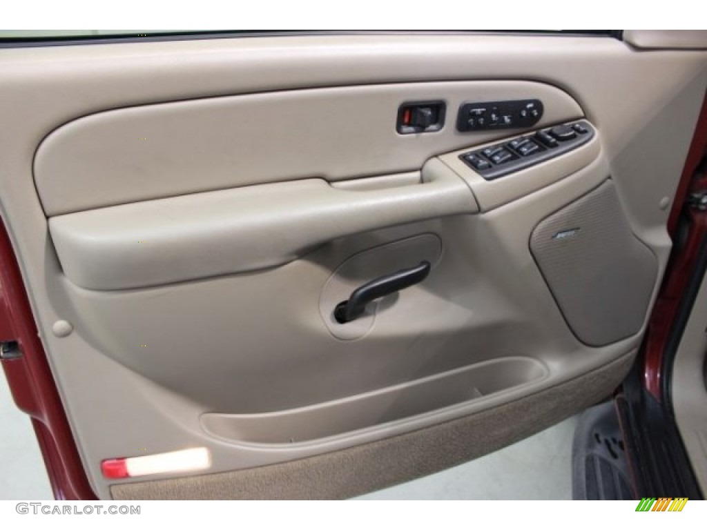 2004 Suburban 1500 LT - Sport Red Metallic / Tan/Neutral photo #13