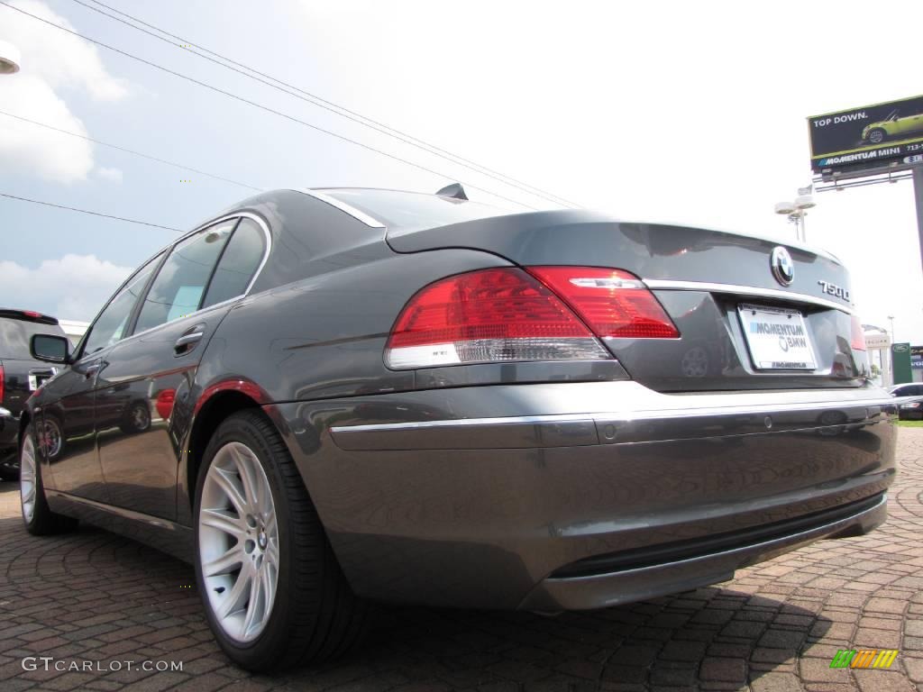 2006 7 Series 750Li Sedan - Titanium Grey Metallic / Basalt Grey/Flannel Grey photo #3