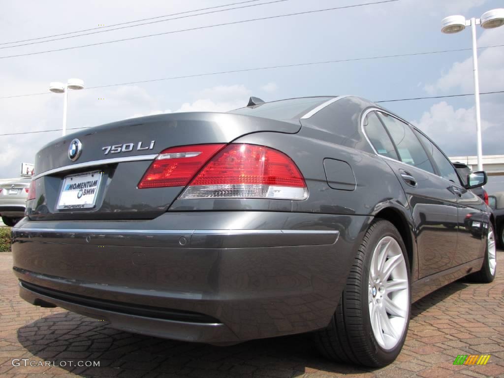 2006 7 Series 750Li Sedan - Titanium Grey Metallic / Basalt Grey/Flannel Grey photo #5