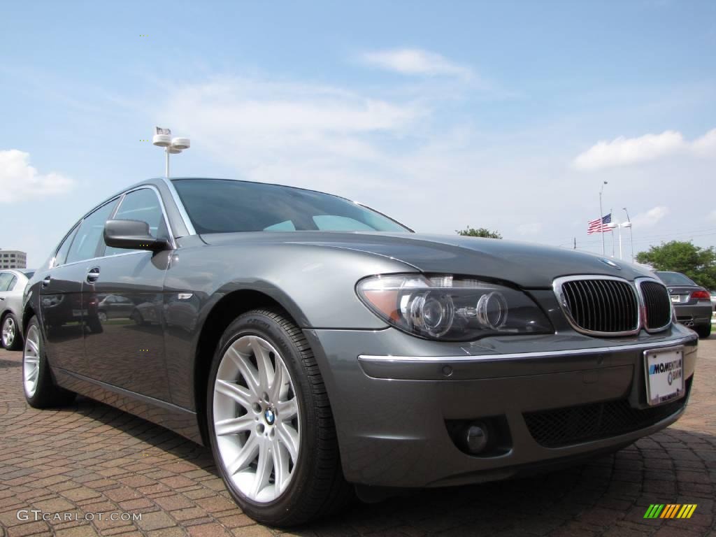 2006 7 Series 750Li Sedan - Titanium Grey Metallic / Basalt Grey/Flannel Grey photo #7