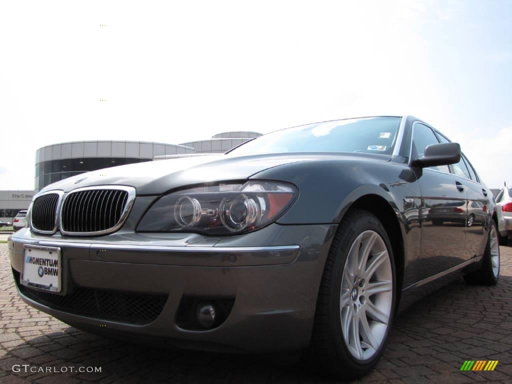 2006 7 Series 750Li Sedan - Titanium Grey Metallic / Basalt Grey/Flannel Grey photo #9