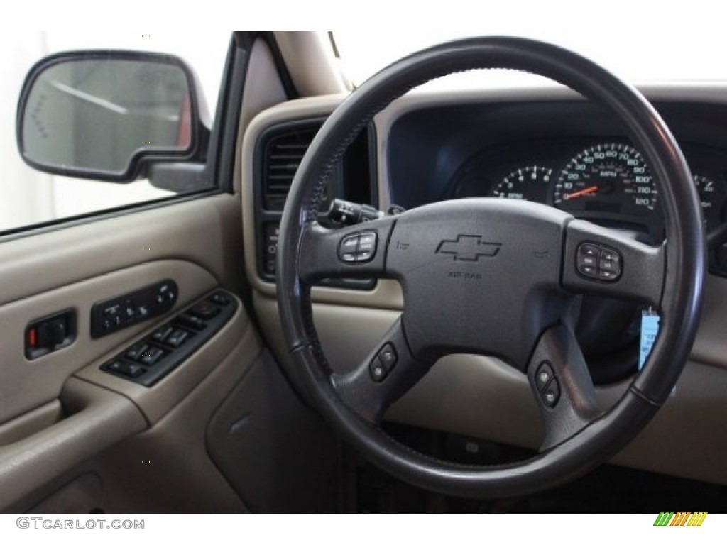 2004 Suburban 1500 LT - Sport Red Metallic / Tan/Neutral photo #38