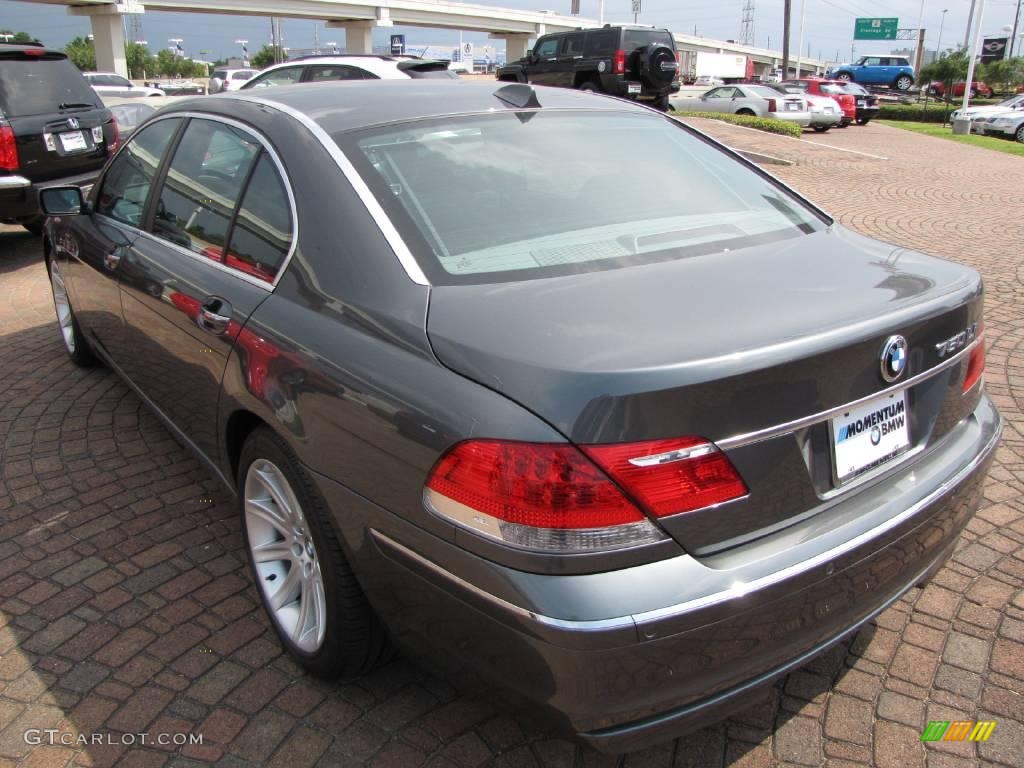 2006 7 Series 750Li Sedan - Titanium Grey Metallic / Basalt Grey/Flannel Grey photo #11