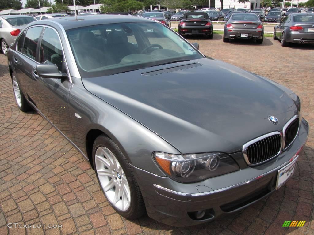 2006 7 Series 750Li Sedan - Titanium Grey Metallic / Basalt Grey/Flannel Grey photo #15