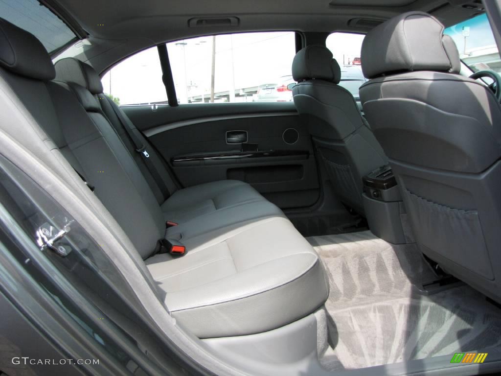 2006 7 Series 750Li Sedan - Titanium Grey Metallic / Basalt Grey/Flannel Grey photo #19