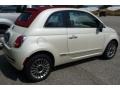 Bianco Perla (Pearl White Tri-Coat) - 500 c cabrio Lounge Photo No. 2