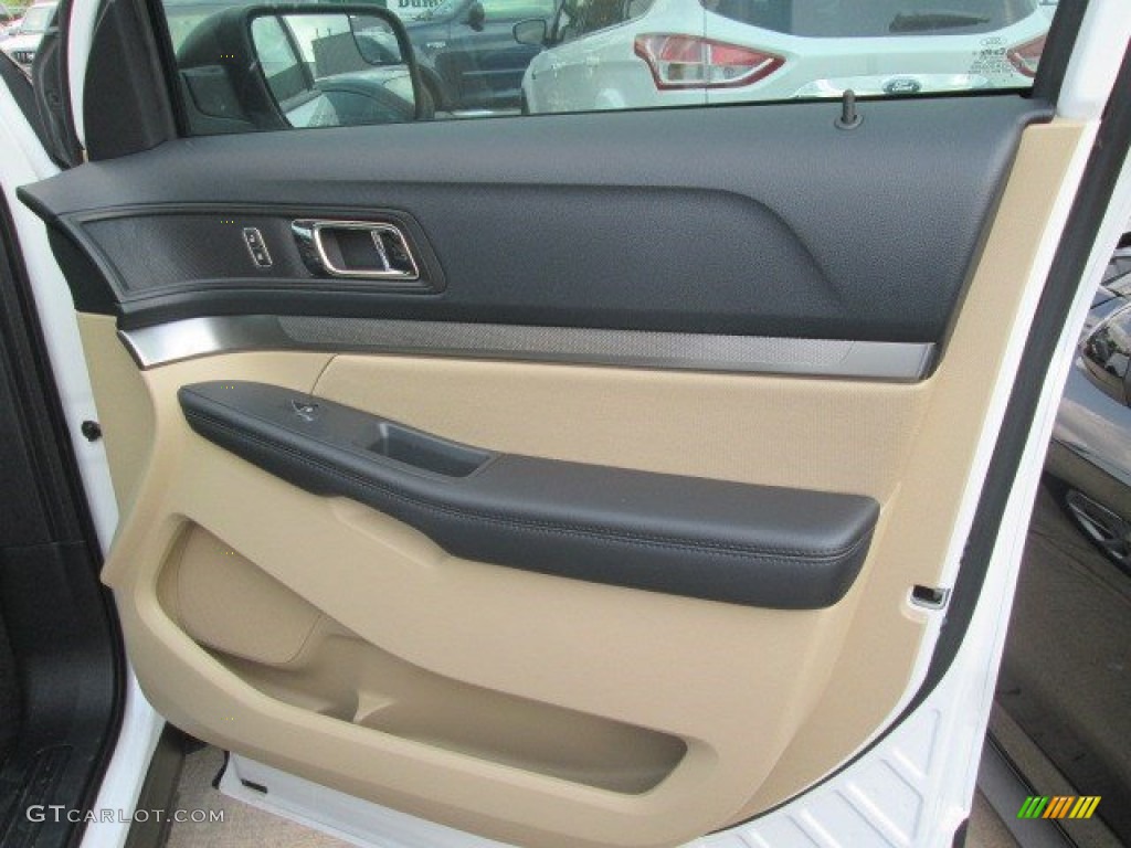2016 Explorer FWD - Oxford White / Medium Light Camel photo #29