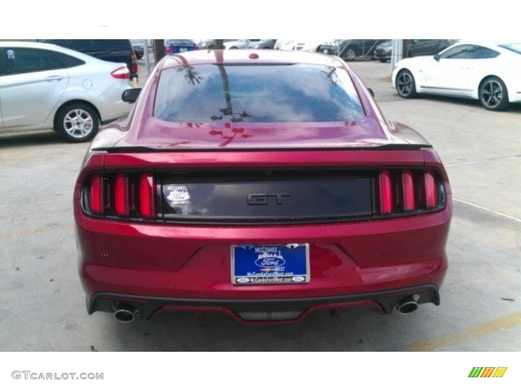 2016 Mustang GT Premium Coupe - Ruby Red Metallic / Ebony photo #15