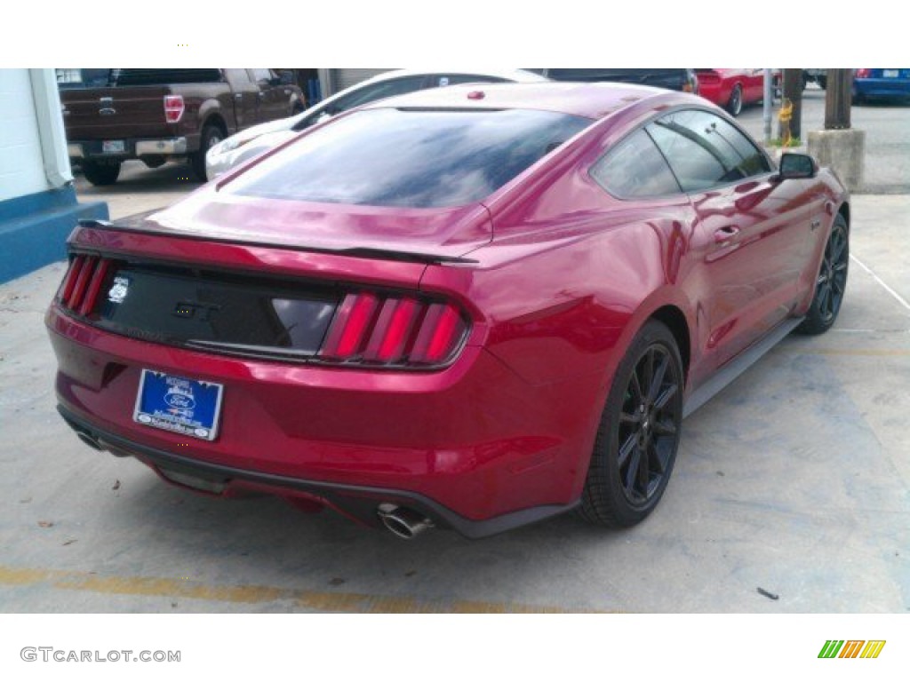 2016 Mustang GT Premium Coupe - Ruby Red Metallic / Ebony photo #16