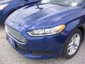 2016 Deep Impact Blue Metallic Ford Fusion SE  photo #7