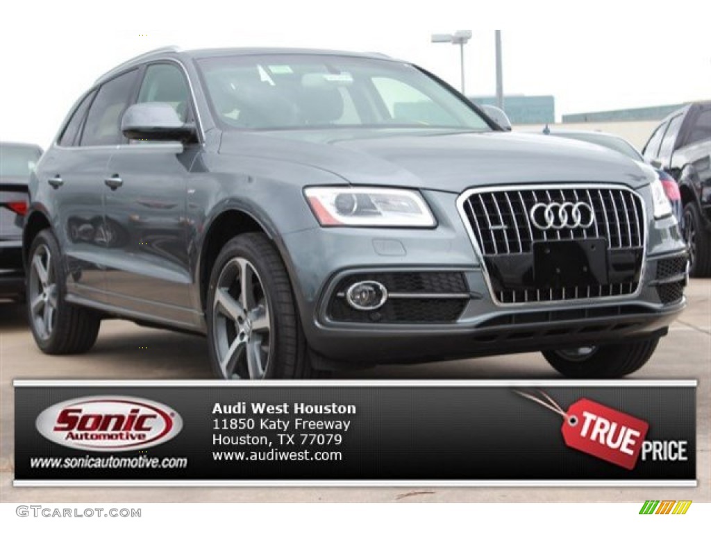 2016 Q5 3.0 TFSI Premium Plus quattro - Monsoon Gray Metallic / Titanium Gray photo #1