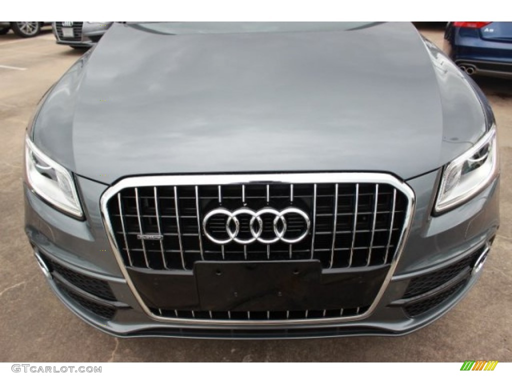 2016 Q5 3.0 TFSI Premium Plus quattro - Monsoon Gray Metallic / Titanium Gray photo #2