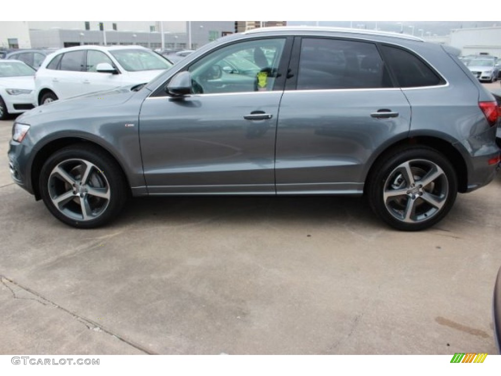 2016 Q5 3.0 TFSI Premium Plus quattro - Monsoon Gray Metallic / Titanium Gray photo #5