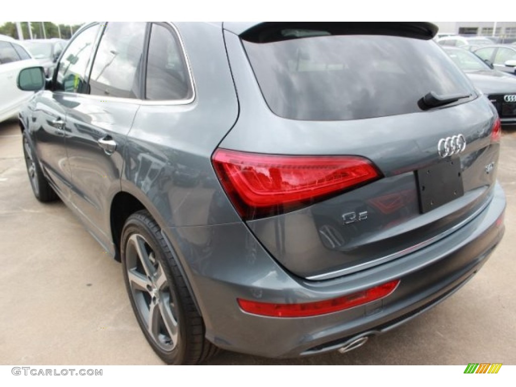 2016 Q5 3.0 TFSI Premium Plus quattro - Monsoon Gray Metallic / Titanium Gray photo #6