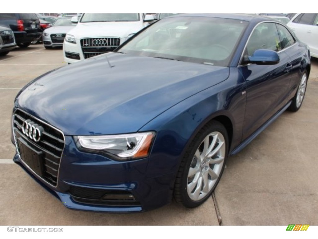 Scuba Blue Metallic 2016 Audi A5 Premium Plus quattro Coupe Exterior Photo #106879965