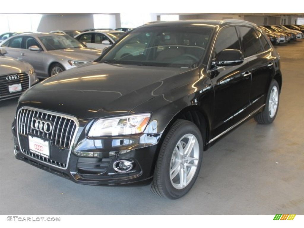 2016 Q5 2.0 TFSI Premium Plus quattro - Brilliant Black / Chestnut Brown photo #3
