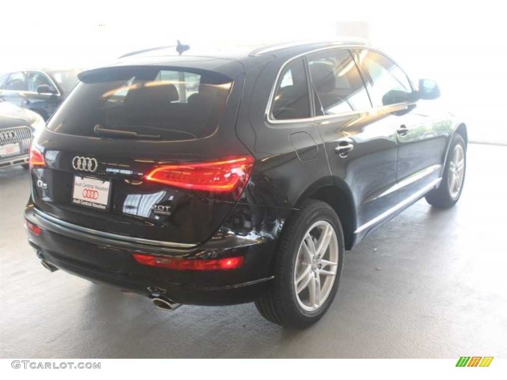 2016 Q5 2.0 TFSI Premium Plus quattro - Brilliant Black / Chestnut Brown photo #8