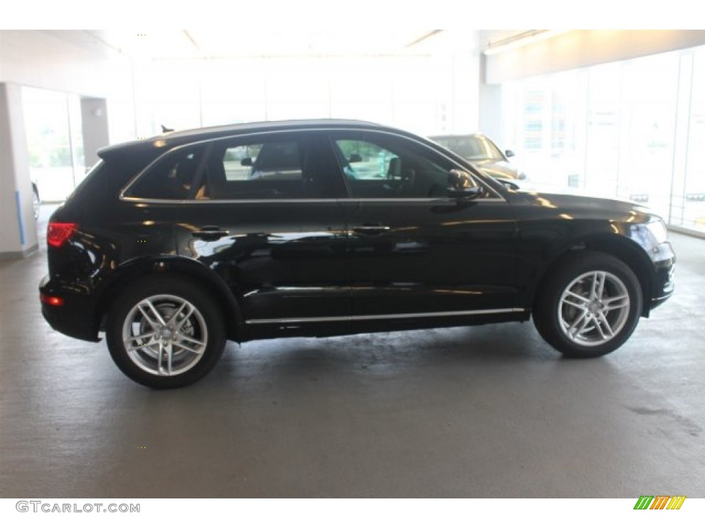 2016 Q5 2.0 TFSI Premium Plus quattro - Brilliant Black / Chestnut Brown photo #9