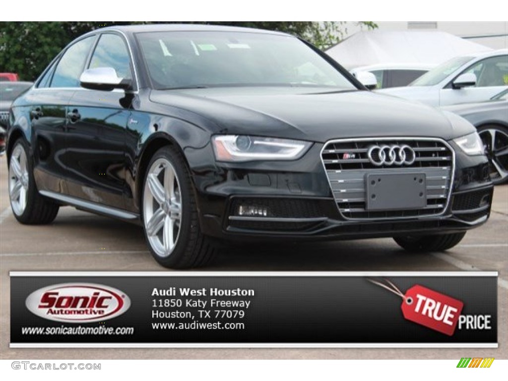 2016 S4 Premium Plus 3.0 TFSI quattro - Mythos Black Metallic / Black photo #1