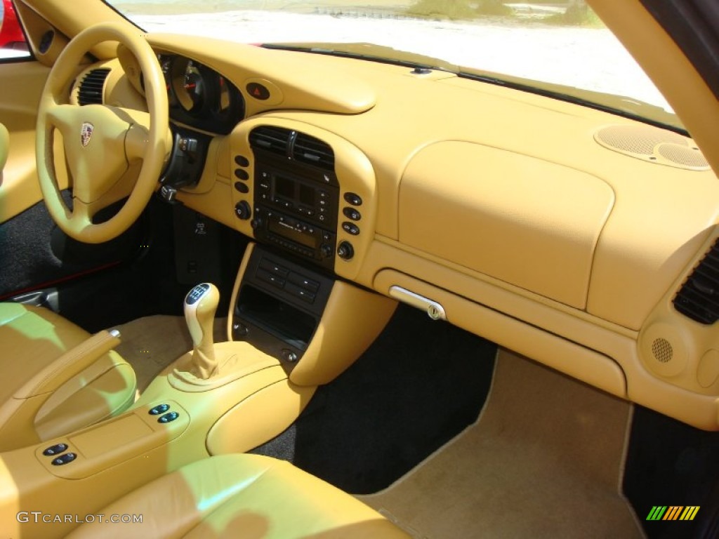 2002 Porsche 911 Carrera Cabriolet Savanna Beige Dashboard Photo #106881681