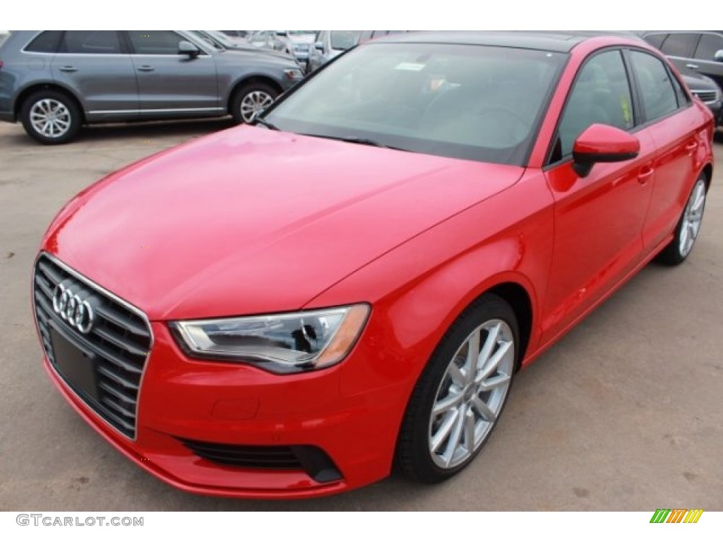 Brilliant Red 2016 Audi A3 2.0 Premium quattro Exterior Photo #106881723
