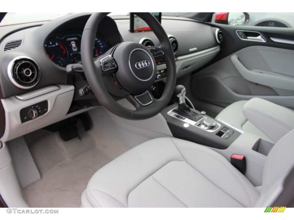 Titanium Gray Interior 2016 Audi A3 2.0 Premium quattro Photo #106881798