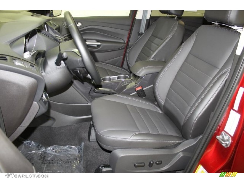 2015 Escape Titanium 4WD - Ruby Red Metallic / Charcoal Black photo #10