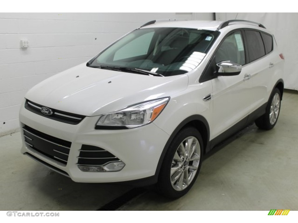 2016 Escape SE 4WD - White Platinum Metallic / Charcoal Black photo #3