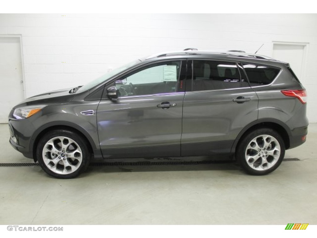 2015 Escape Titanium 4WD - Magnetic Metallic / Charcoal Black photo #1