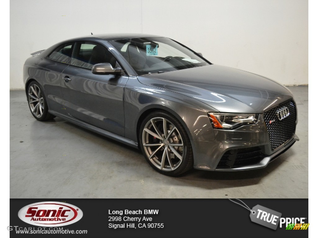 2015 RS 5 Coupe quattro - Daytona Gray Pearl / Black photo #1