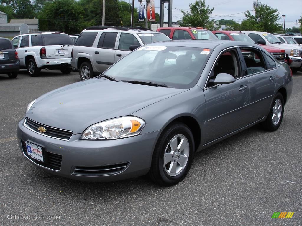 2007 Impala LT - Dark Silver Metallic / Ebony Black photo #1