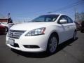 Aspen White - Sentra SL Photo No. 3