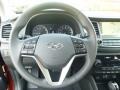 Black 2016 Hyundai Tucson Limited AWD Steering Wheel