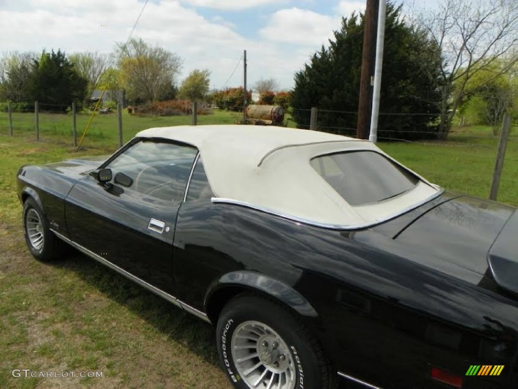 1973 Mustang Convertible - Black / Medium Ginger photo #4