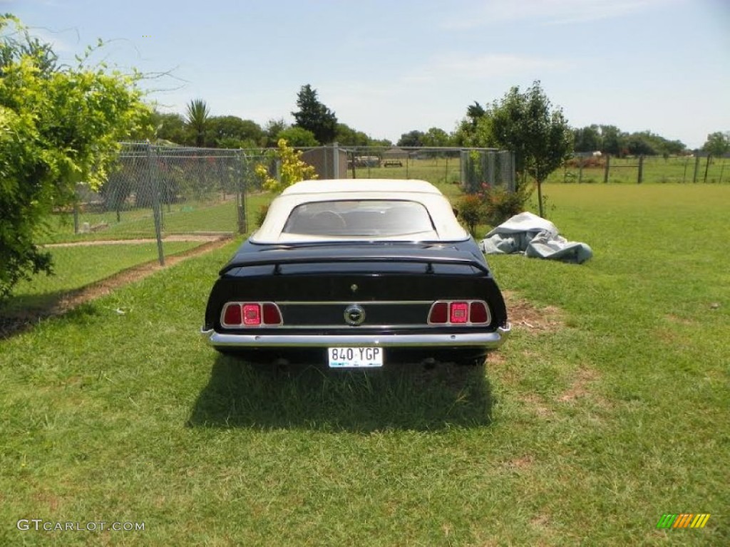 1973 Mustang Convertible - Black / Medium Ginger photo #8