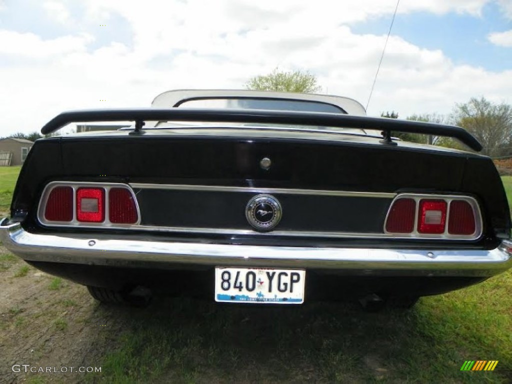 1973 Mustang Convertible - Black / Medium Ginger photo #9